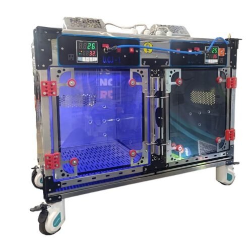 Jaula UCI veterinaria