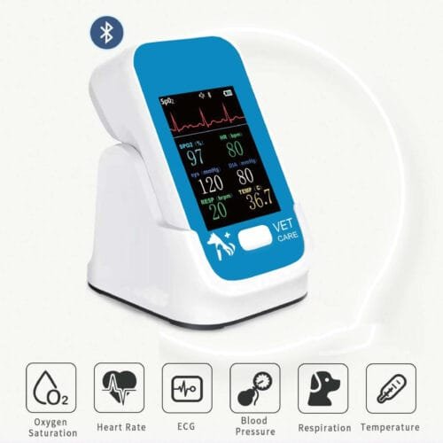 monitor de signos vitales veterinario