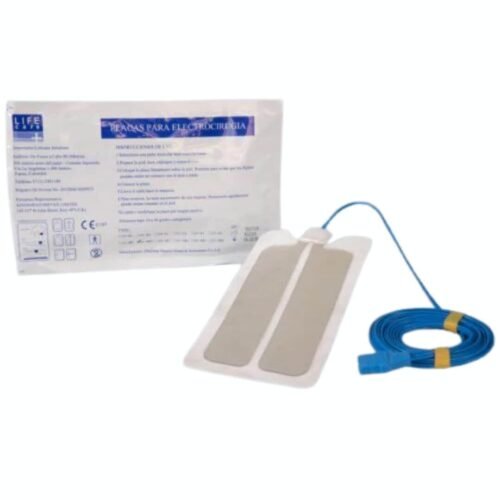 Placa Electrobisturi Tipo Rem Con Cable HT-PA2-WV