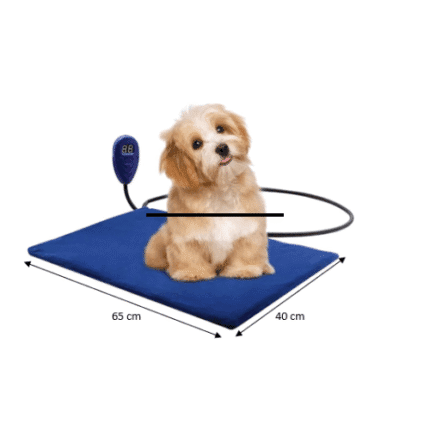 Manta térmica eléctrica veterinaria