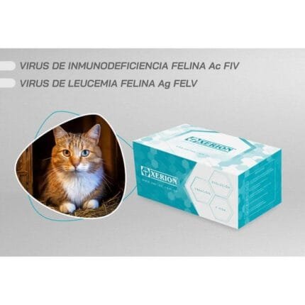 Prueba  Inmunodeficiencia Felina Ac (T) y Leucemia felina Ag