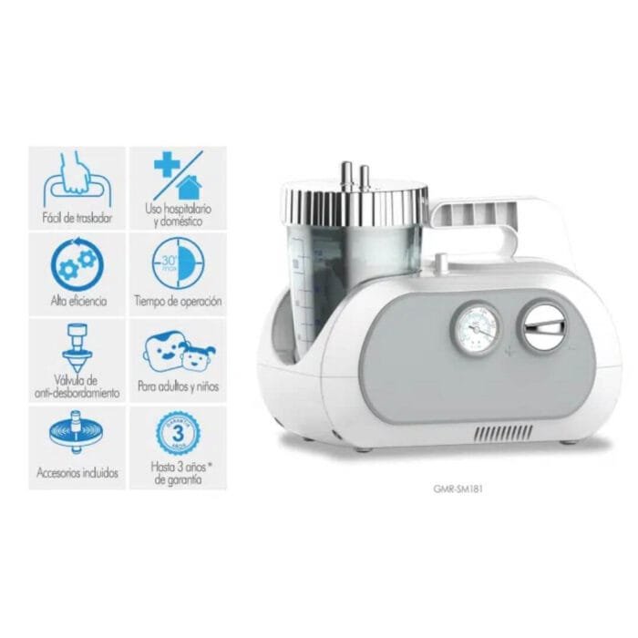 Aspirador de secreciones ADS100 GMD