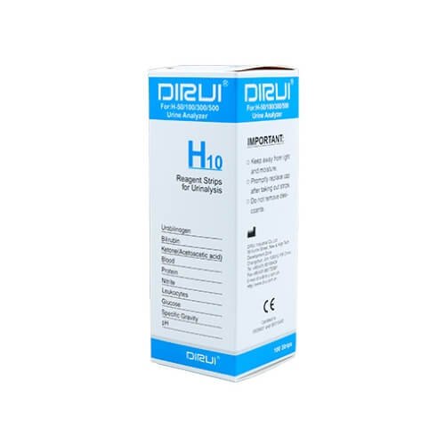 Tiras de Orina H10 Dirui x 100